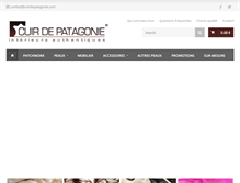 Tablet Screenshot of peaudevache.net